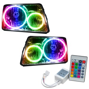 Ford Ranger Headlight Assemblies - ORACLE Lighting - ColorSHIFT w/ Simple Controller - `01-`11